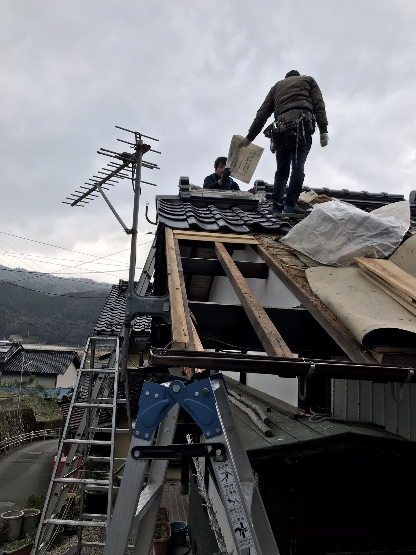 屋根補修工事